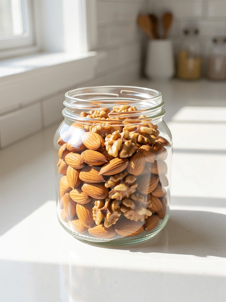 Healthy ingredients representing balanced nutrition