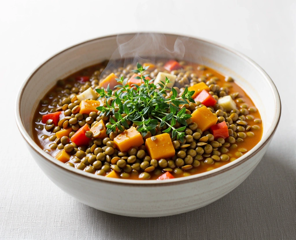 Lentil stew